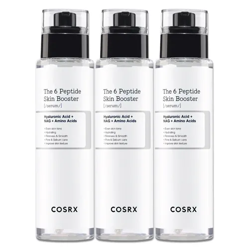 COSRX The 6 Peptide Skin Booster Gesichtsserum - Innovativer Serum-Booster für die Haut mit 6 Peptiden und Hyaluronsäure. Spendet intensive Feuchtigkeit, verbessert die Hautelastizität und sorgt für ein strahlendes Hautbild. Ideal für alle Hauttypen.