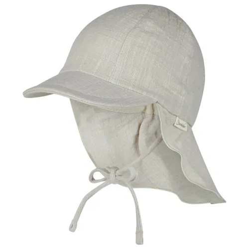 Sterntaler - Kid's Schirmmütze Nacken Uni Cotton - Cap Gr 43 cm grau
