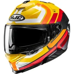 HJC i71 Viz MC3SF Motorradhelm in gelb von HJC Helmets