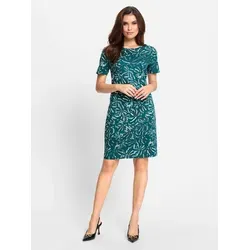 Witt Etuikleid Kleid Kurzarm blau 20 von Witt