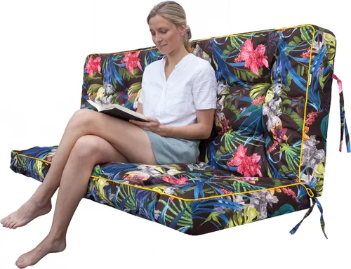 Gartenkissen „Pola“ – 180×105 cm – wasserabweisend, UV-beständig, für Schaukel & Bank | Pillowprim