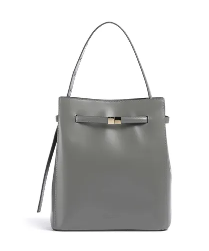 Marc O'Polo Tally M Beuteltasche - Damen | grau 5000009276-0385 - Elegante Beuteltasche aus hochwertigem Kalbsleder in Castlerock, ideal für stilvolle Auftritte und den täglichen Gebrauch.