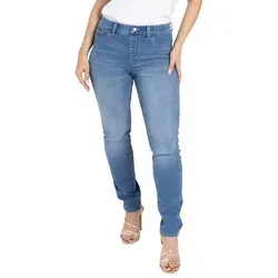 BlauerHafen Jeansjeggings BlauerHafen Damen Jeggings Jeans Slim Fit Super Stretch blau 40