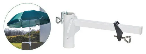 Sonnenschirmständer Weiß von Haushalt International