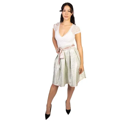 Trachtl Trachtenrock Magdalena Trachtenrock Mint/Rosa