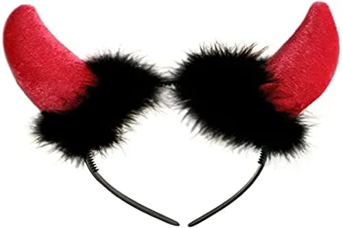 Folat Teufelshörner mit Plüsch