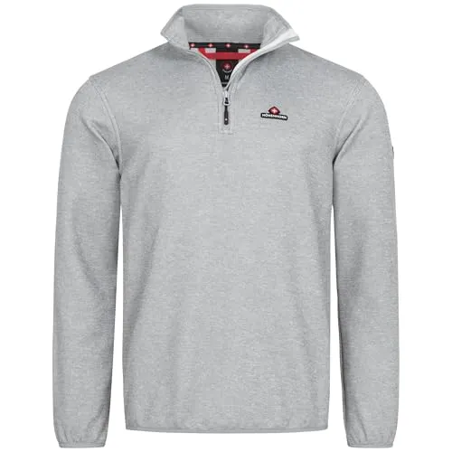 Produktbild Höhenhorn Swissfels Herren Strickfleece Pullover Hellgrau Gr. XXL