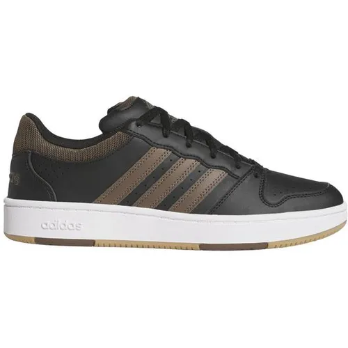 adidas Herren Hoops Classic Schuhe, core Black/Earth strata/FTWR White, 46 EU - Stylische Sneakers mit regulärer Passform und strapazierfähigem Synthetik-Obermaterial. Ideal für den täglichen Einsatz und bequem durch die Textil-Einlegesohle.