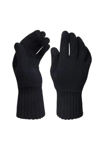 Ander Handschuhe Damen mit Manschetten aus 100% Merinowolle