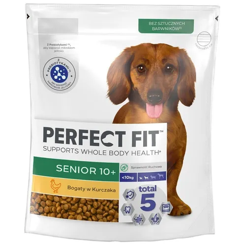PERFECT FIT Trockenfutter mit Huhn für Senior ältere Hunde kleine Rassen 825 g