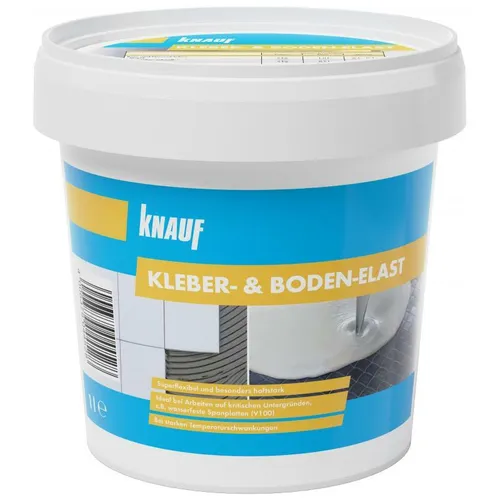 Spachtelmasse Anmischflüssigkeit Fliesenkleber Knauf Kleber Boden Elast 1 L