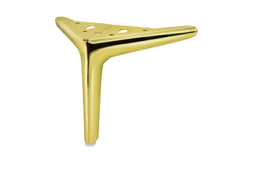 Prima-Online Möbelfuß 4 Stück Möbelfüße DIY Metall möbelbeine Schrank Sofa Couch Gold