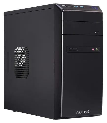 Captiva Business PC 10-0447 | R5 5655G | 32GB DDR4 | Radeon | 500 GB + 4 TB | Win11 - Leistungsstarker Desktop-PC für Business-Anwendungen, ausgestattet mit AMD Ryzen 5 5655G, 32 GB RAM und großzügigem Speicherplatz von 4,5 TB. Ideal für effizientes Arbeiten und Multitasking.
