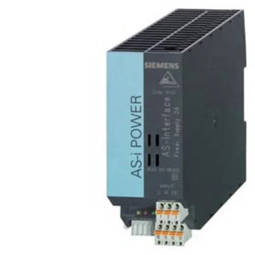 Siemens 3RX95010BA00 Hutschienen-Netzteil - SPS-Prozessoren, leistungsstarkes AS-i Power Netzteil mit integrierter Erd- und Überlasterkennung für zuverlässige Anwendungen