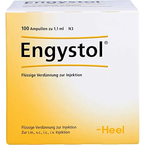 Engystol 100 ST - Homöopathisches Arzneimittel - Arzneimittel zur Unterstützung bei Erkältungskrankheiten und grippalen Infekten, ideal für sanfte Linderung ohne bekannte Nebenwirkungen.