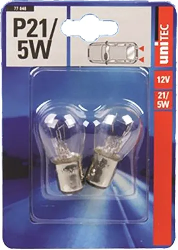 Unitec P21/5W Kugellampe Standard 12 V 21/5 W von UniTEC Autoteile