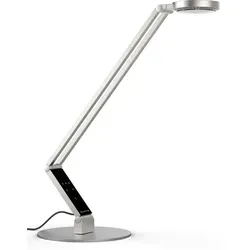Luctra Schreibtischlampe Table Radial - dimmbar mit LED, 680 Lumen - Wand-Leselampe mit 3-stufig einstellbarer Lichtfarbe und Lichtsensor für optimale Anpassung an die Umgebung. Hohe Flexibilität dank Multi-Gelenk und intuitive Touch-Bedienung.
