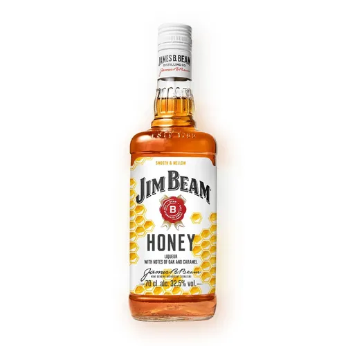 Flasche Jim Beam Honey 35% Whisky Likör 0,7 L Honig 1