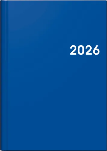 Brunnen Buchkalender 796 A5 blau 2026 von BRUNNEN