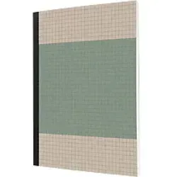 Sigel Notizbuch DIN A5 Kariert Seitlich Gebunden Pappkarton Softcover Hellblau Nicht Perforiert 200 Seiten
