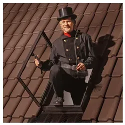 VELUX Dachausstieg GVT 103 Ziegelrot