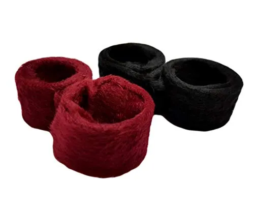 2er Set Frisurenhilfe Haar Twister Pferdeschwanz Spange Halter Haarband Haarklammer Hairtwister Haargreifer Pony Haarclip 1x schwarz + 1x rot