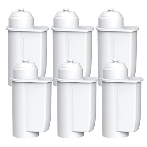 Waterdrop Ersatzwasserfilter für Siemens® EQ Series, EQ5, EQ6, EQ7, EQ9, EQ500, Bosch® TCZ7003, TCZ7033, für Brita® Intenza® 575491, TÜV SÜD Zertifiziert, Pack of 6