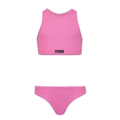Puma Mädchen Bikini Set Badebekleidung, Purpur, 140 EU von PUMA