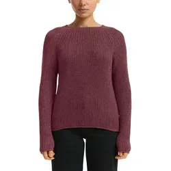 Strickpullover QS Damen Gr. L rot - Pullover aus 50% Baumwolle und 50% Polyacryl, perfekt für einen lässigen Look und angenehm zu tragen.