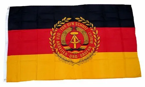 Produktbild Flagge / Fahne DDR NVA Truppenfahne Hissflagge 90 x 150 cm