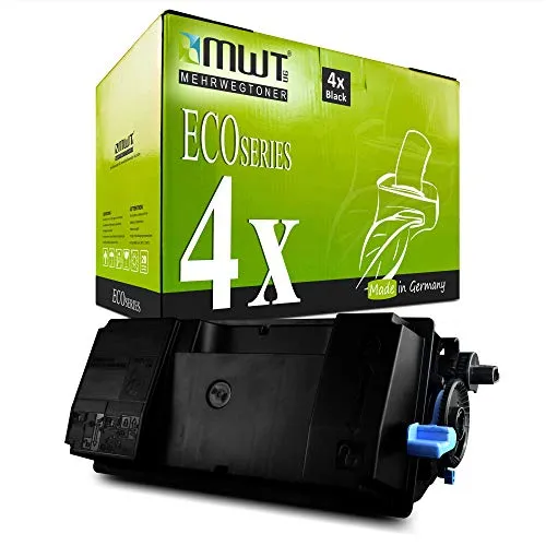 4X MWT Toner kompatibel für Kyocera FS 4200 4300 DN ersetzt 1T02LV0NL0 TK3130 Black Schwarz 0T2LV0NL