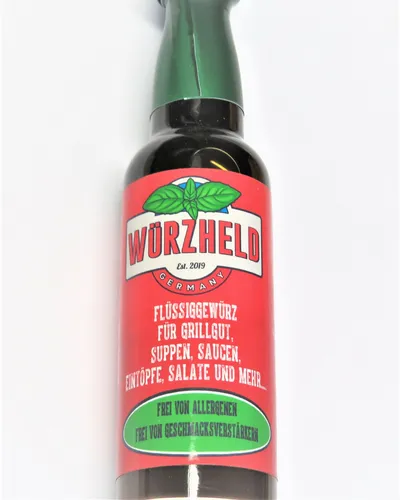 Würzheld - Flüssiggewürz 95ml 1L=41,58€