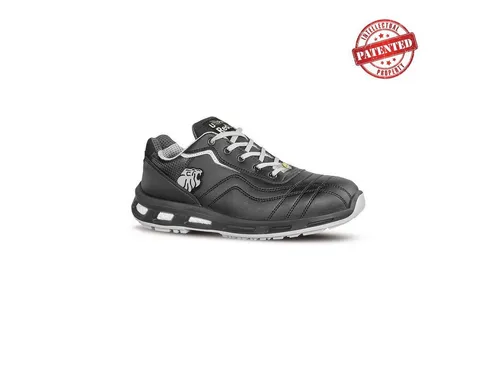 U-Power Sneaker Show S1P SRC ESD Sicherheitsschuhe - Schwarz - Größe 43 - Der U-POWER SHOW ESD S1P SRC Sicherheitsschuh vereint Komfort und Schutz. Mit atmungsaktivem Obermaterial und rutschhemmender Sohle ideal für lange Einsätze in anspruchsvollen Umgebungen.