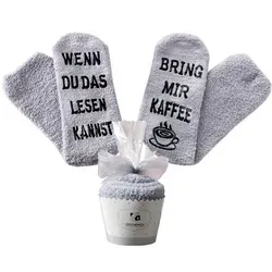 Kuschelsocken von Lucadeau