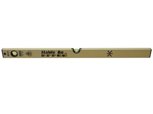 HaWe Big Alu-Wasserwaage 40cm Messwerkzeug Schlagfest Winkelmesser 2 Libellen