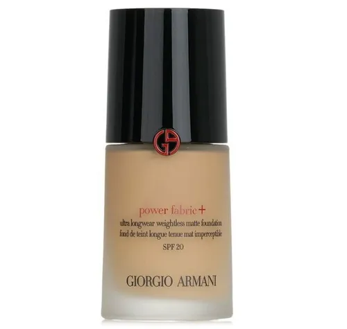 Giorgio Armani Power Fabric + Ultra Longwear Foundation 30 ml - Make-up für ein perfektes, mattes Finish, mit langanhaltender Formel für den ganzen Tag.