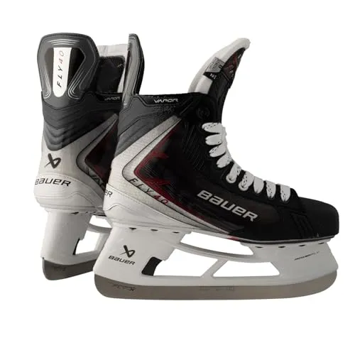 Bauer Vapor FLY40 Schlittschuh Intermediate 6.5 - Euro 41 FIT2 - Leistungsstarker Schlittschuh für ambitionierte Spieler, bietet optimalen Komfort und präzise Passform für ein besseres Spielgefühl.