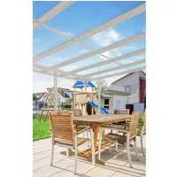 Gutta Terrassendach Premium Weiß 410,2 cm x 406 cm von Gutta