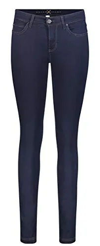 MAC Damen Dream Skinny Jeanshose, Blau (dark rinsewash D801), Gr. W32/L32 - Jeans in Skinny Fit mit innovativer Denim-Qualität, ideal für jeden Tag und perfekt kombinierbar für einen stylishen Look.