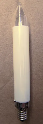 Ersatzlampen Schaftkerze elfenbein für 20 Brennstellen 12V 3W