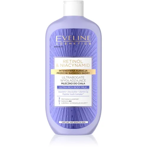 Eveline Cosmetics Retinol & Niacynamid intensive, nährende Body lotion mit glättender Wirkung 350 ml