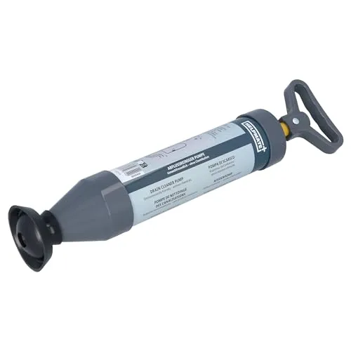 HELPMATE – Saugglocke Ø 60 mm & Luftdruck‑Abflussreiniger – Pömpel mit stabilem Saugfuß – für Waschbecken, Dusche, Badewanne und Spülbecken