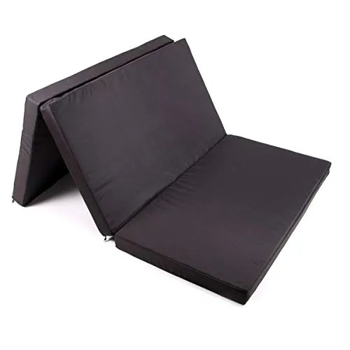 Mayaadi Home Autobett Schlafauflage Matratze für VW Caddy - Hochwertige 3-teilige Klappmatratze mit wasserabweisendem Bezug, ideal für VW Caddy. Leicht zu reinigen, da der Bezug waschbar bis 30°. Maße: 185x120x8 cm, inklusive praktischer Tragetasche.