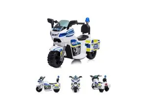 Chipolino Kinder Elektromotorrad Police 3 Räder