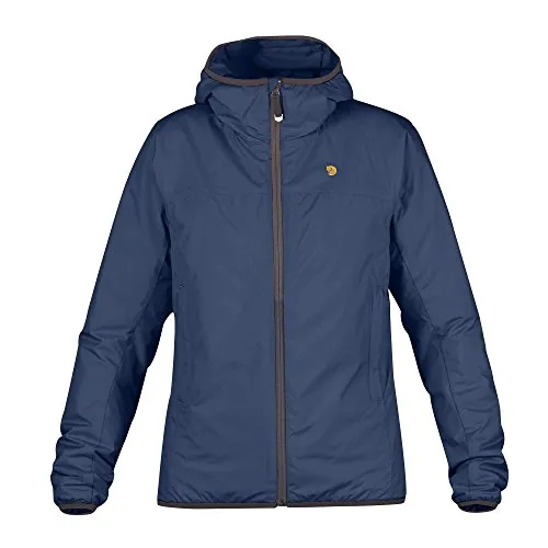 Fjällräven Damen Bergtagen Lite Insulation Jacke - Größe S, Blau - Kunstfaserjacke für alpine Touren, leicht und komprimierbar, windabweisend und atmungsaktiv für optimalen Komfort.