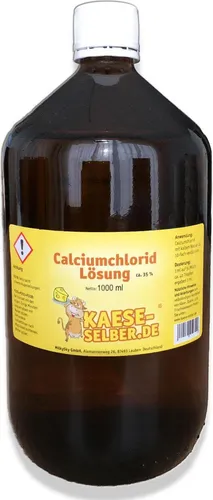 Calciumchlorid flüssig 1000 ml - 35 %ige Lösung von KAESE SELBER
