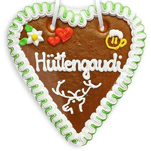 Lebkuchenherz, 18cm - Hüttengaudi
