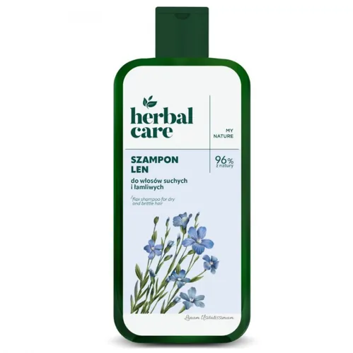 Farmona Herbal Care Shampoo für trockenes und sprödes Haar, Leinsamen, 330 ml