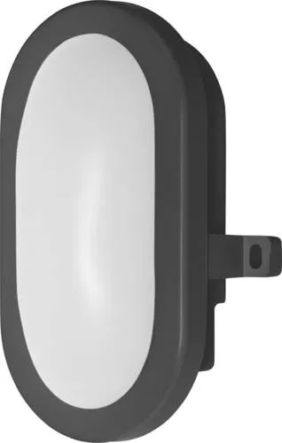 OSRAM HOMELIGHTING LED Bulkhead 6W 4000K Black LED-Wandleuchte