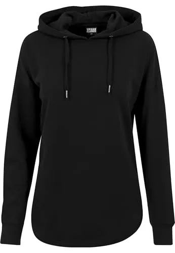 Urban Classics TB1308 Damen Hoodie - Oversized Terry Hoody - Kapuzenpullover für Damen mit modernem boxy Cut und abgerundetem Saum. Der leichte Terry Stoff sorgt für hohen Tragekomfort und die verstellbare Kapuze für individuelle Anpassung.